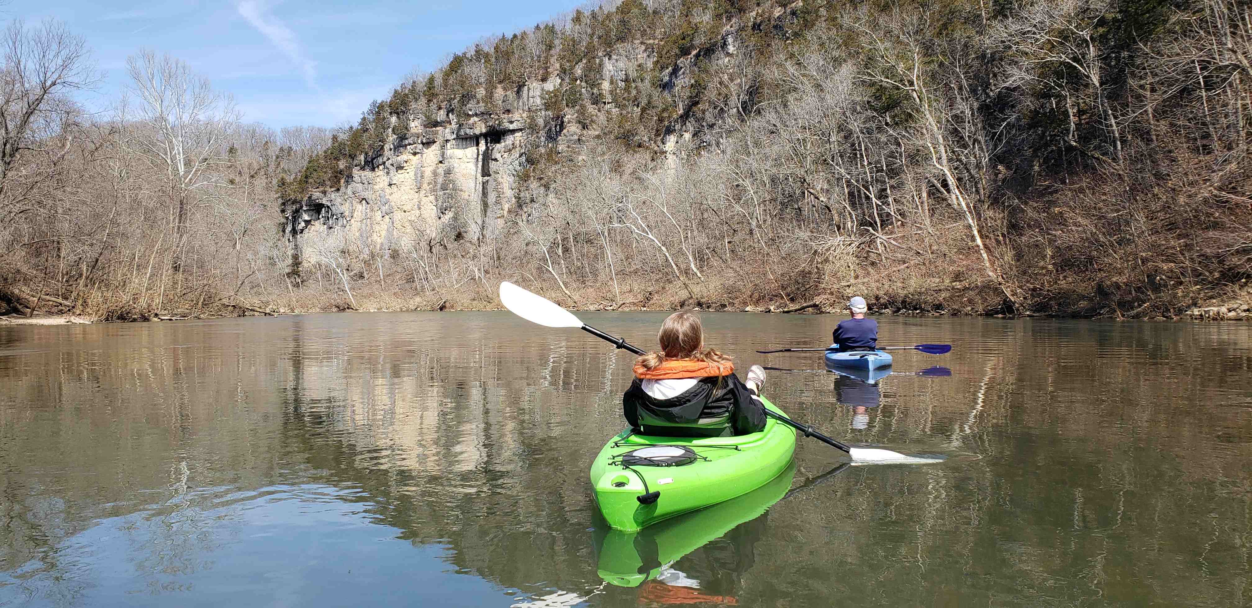 2020-03-07 Kayaking on Meramec Jane and Charlie.jpg